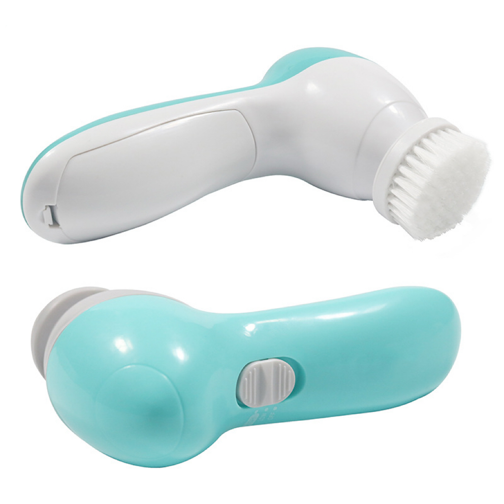 Hot Sale Portable Handheld Electric Exfoliating Rotating Massage Device Face Scrubber Facial Cleansing Brush Skin Rejuvenation