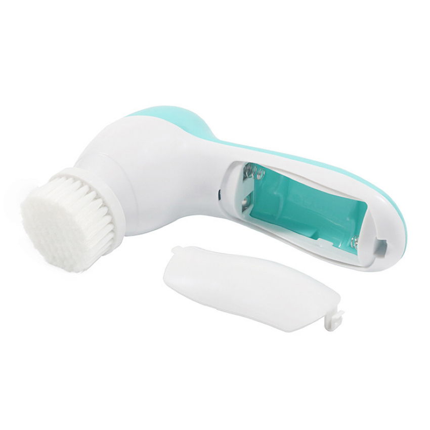 Hot Sale Portable Handheld Electric Exfoliating Rotating Massage Device Face Scrubber Facial Cleansing Brush Skin Rejuvenation