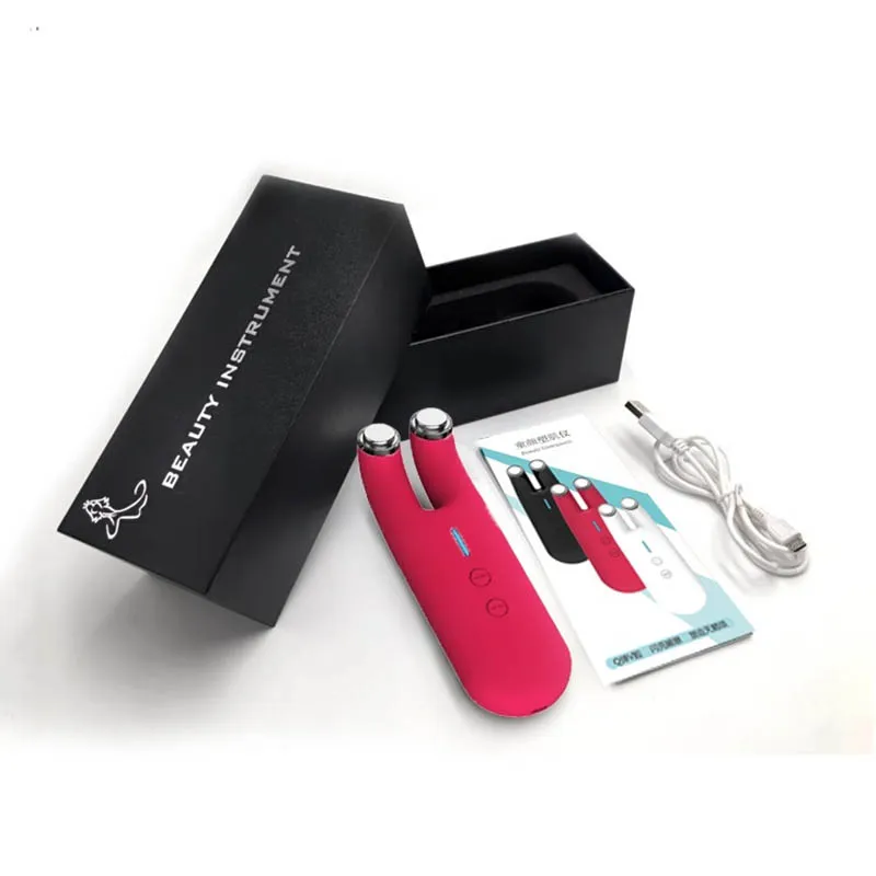 Wireless Smart Radio Frequency Intelligent RF EMS Beauty Device Skin Lifting Muscle Stimulation Facial Massager