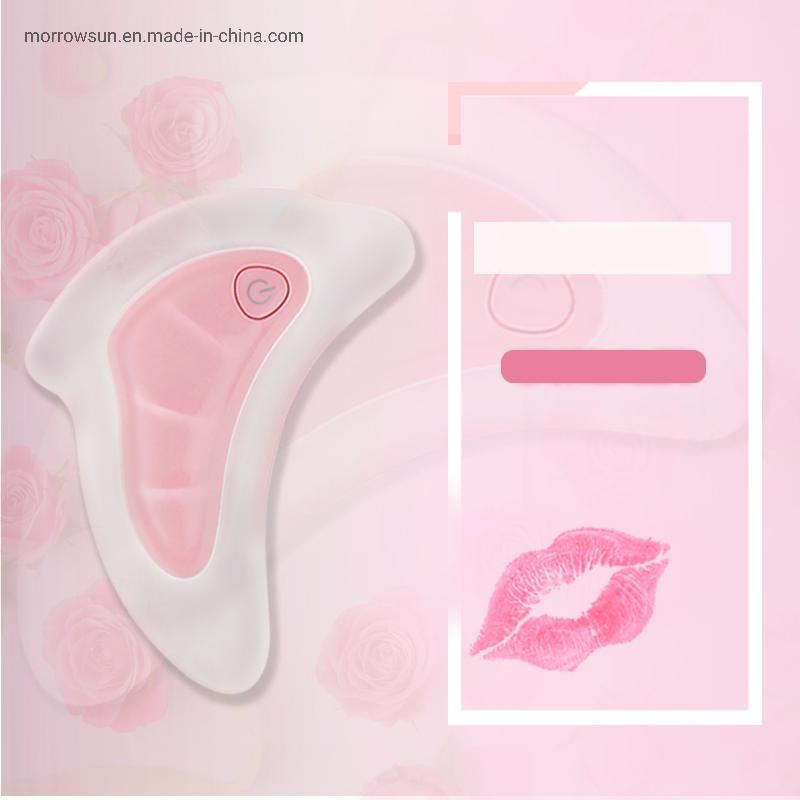 Wireless Dolphins Appearance LED Therapy Beauty Device Skin Lifting Berg Crystal Facial Massager