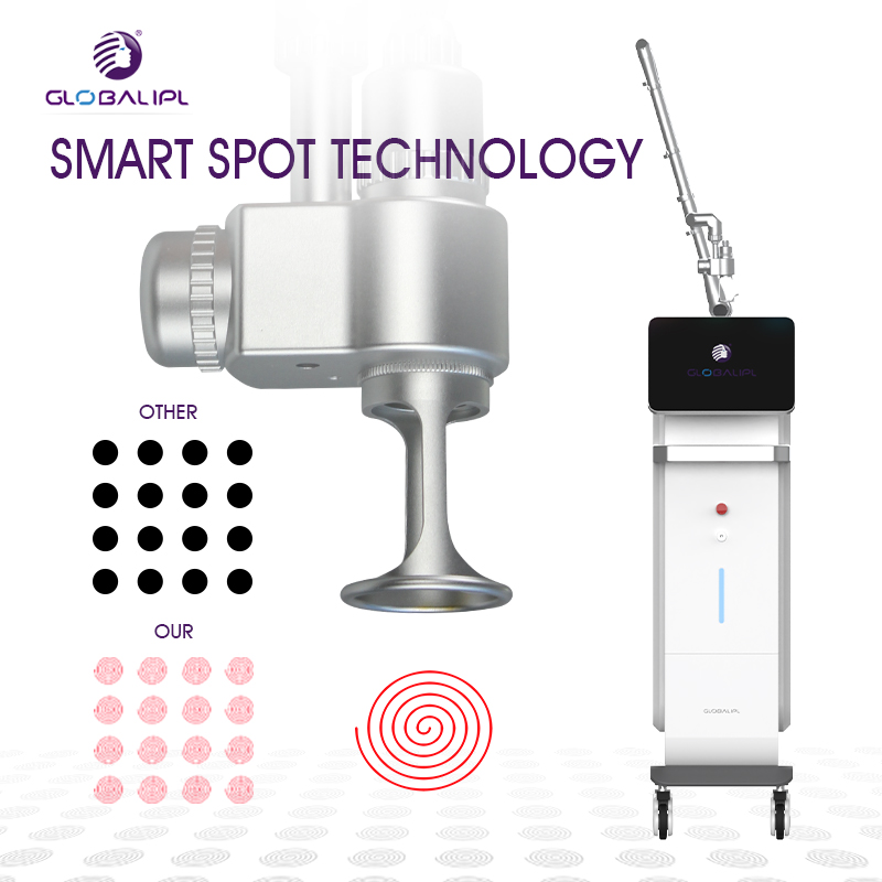 Professional Stationary CO2 Fractional Laser Machine For Skin Rejuvenation Wrinkle Reduction Acne Scar Removal Skin Tightening
