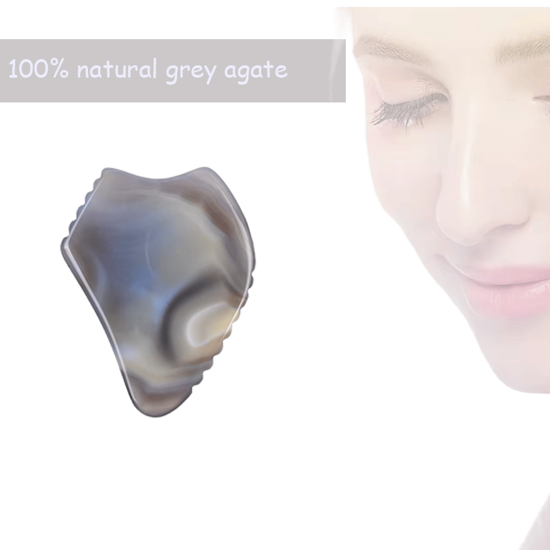Grey Agate Gua Sha Premium Sculpting Tool