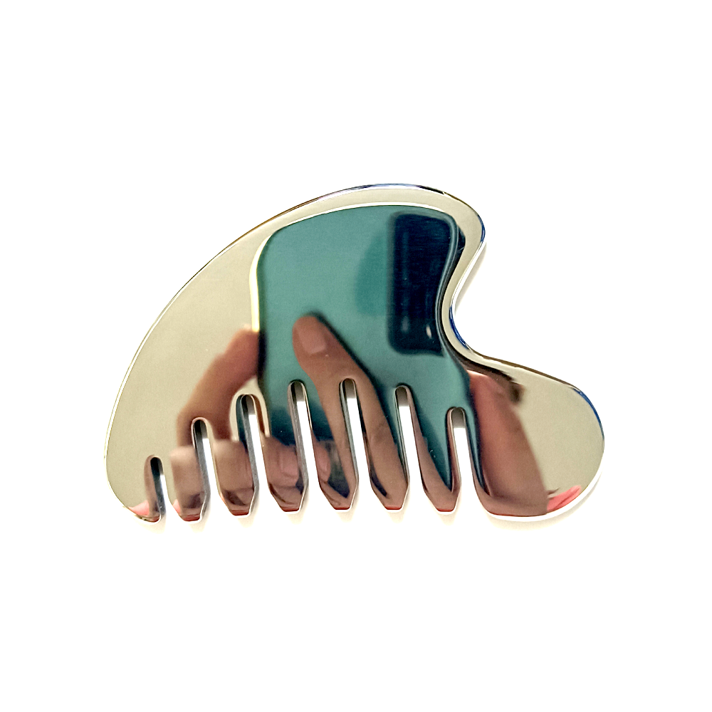 Custom Shape Massager Tools Face Roller Massage Metal Guasha 304 Stainless Steel Gua Sha