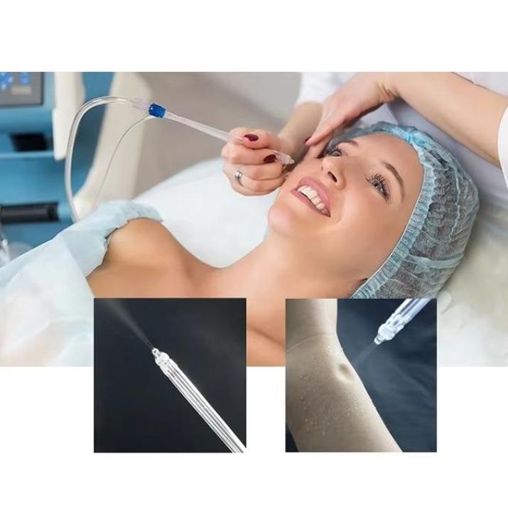 Household Water Oxygen Injection Facial Machine Exfoliating Blackhead Remover Skin Moisturizing Rejuvenation Water Oxygen Device