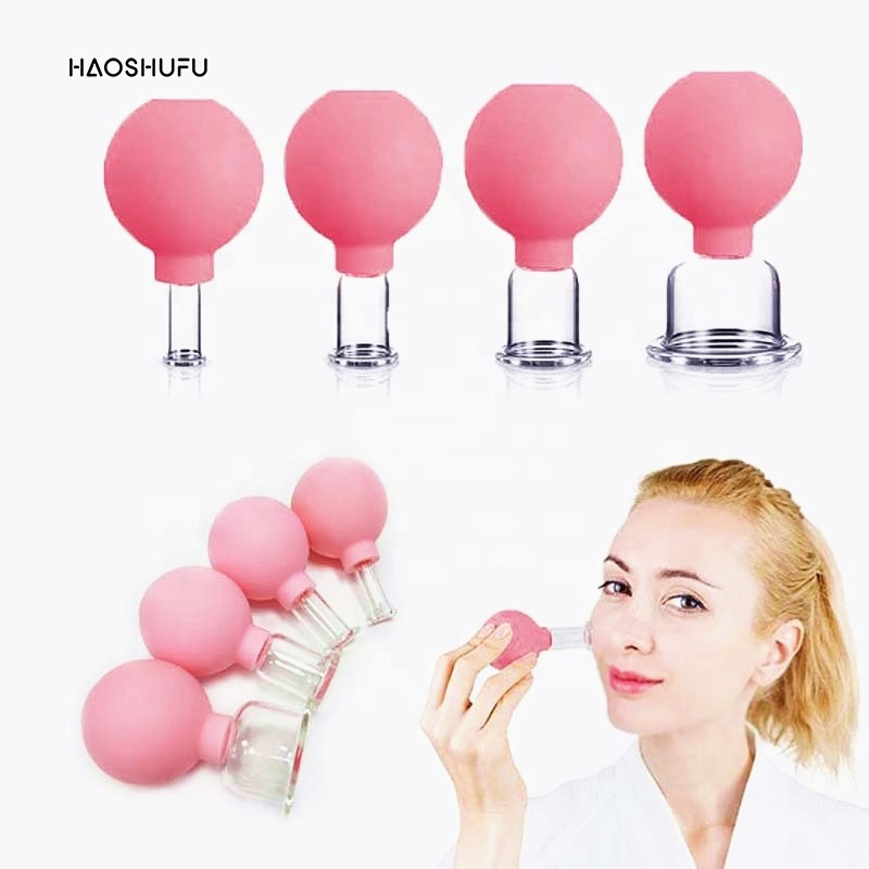 Custom Body Anti-Cellulite Cupping Therapy Massager Silicone Vacuum Facial Cupping Cups