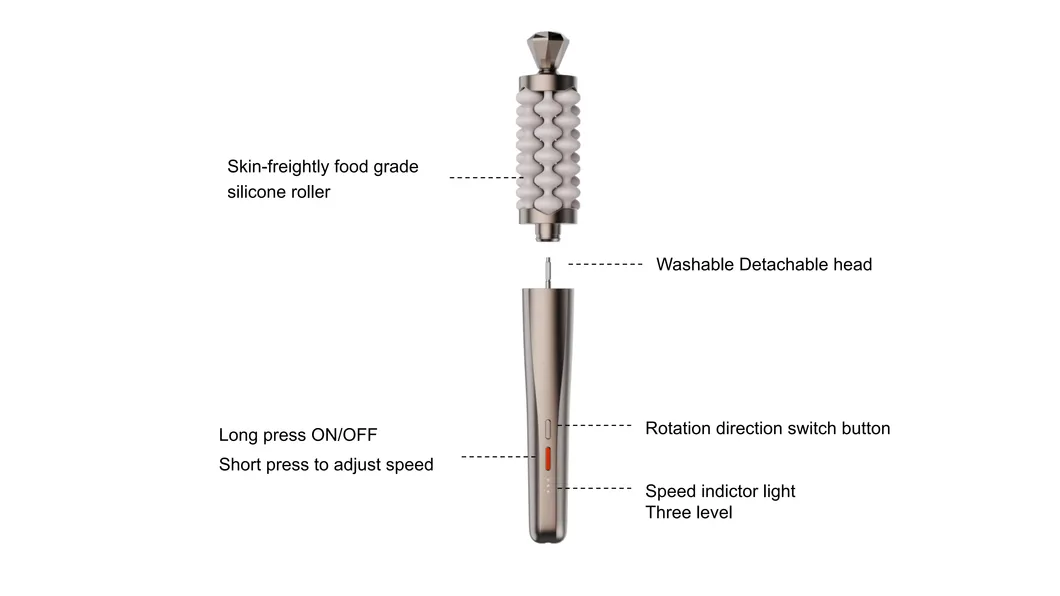 Facial Massager with High Frequency Vibration for Skin Tightening and Lifting Neck Massager Facial Beauty Wand with Customized Service