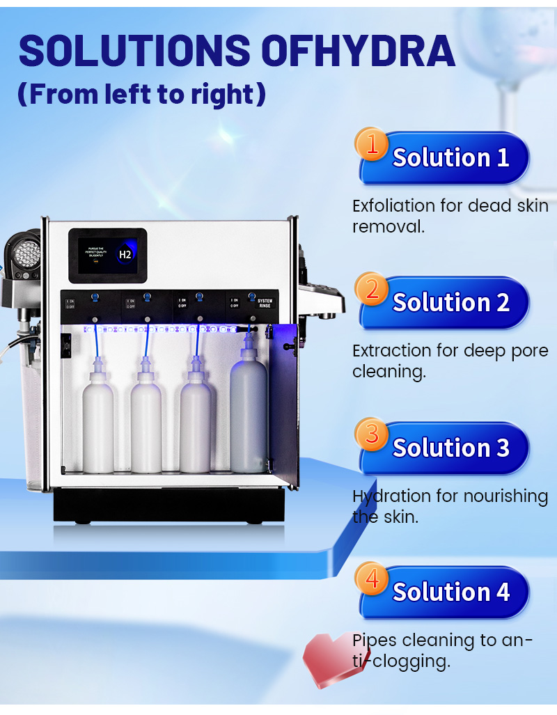 Facial Deep Cleaning Microdermabrasion Machine Oxygen Jet Peel Blackhead Removal Facial Machine Skin Nourishing Oxygen Machine