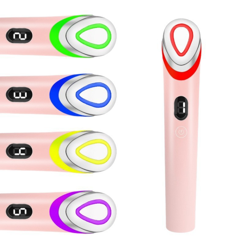 7 Color LED EMS Microcurrent Facial Massager