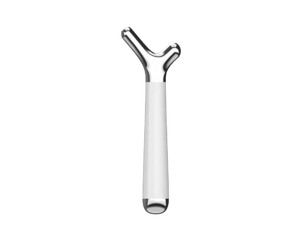 Cordless Handheld 360 Mini 3D V Shape Vibration and Heat Cosmetic Facial Massager Angle Detail