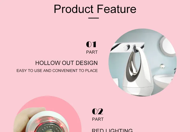 Multifunctional Beauty Equipment Anti Wrinkles Facial Lifting Microcurrent Magnetic Introducer High Frequency Vibration Electric Face Massager