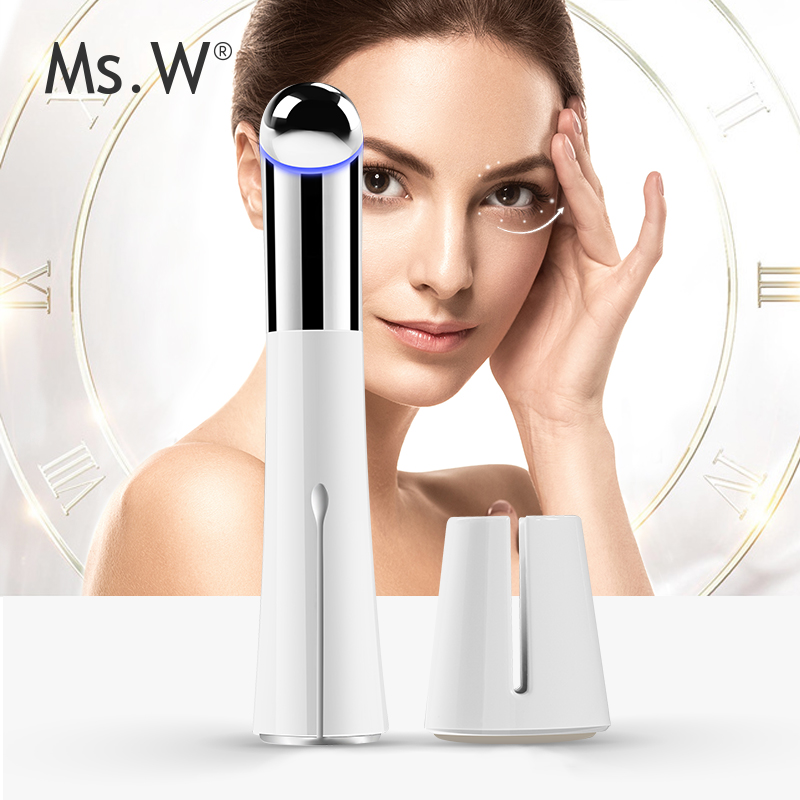 Ms.W Face Lifting Massage Lip &amp; Eyes Beauty Eye Wrinkle Remover Microcurrent Eye Toning Device