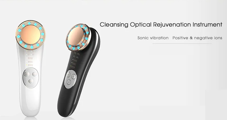 RF Photon Therapy Multifunctional Anti Aging Wrinkle Remover Massage Electric Beauty Instrument Face Facial Ultrasonic Massager