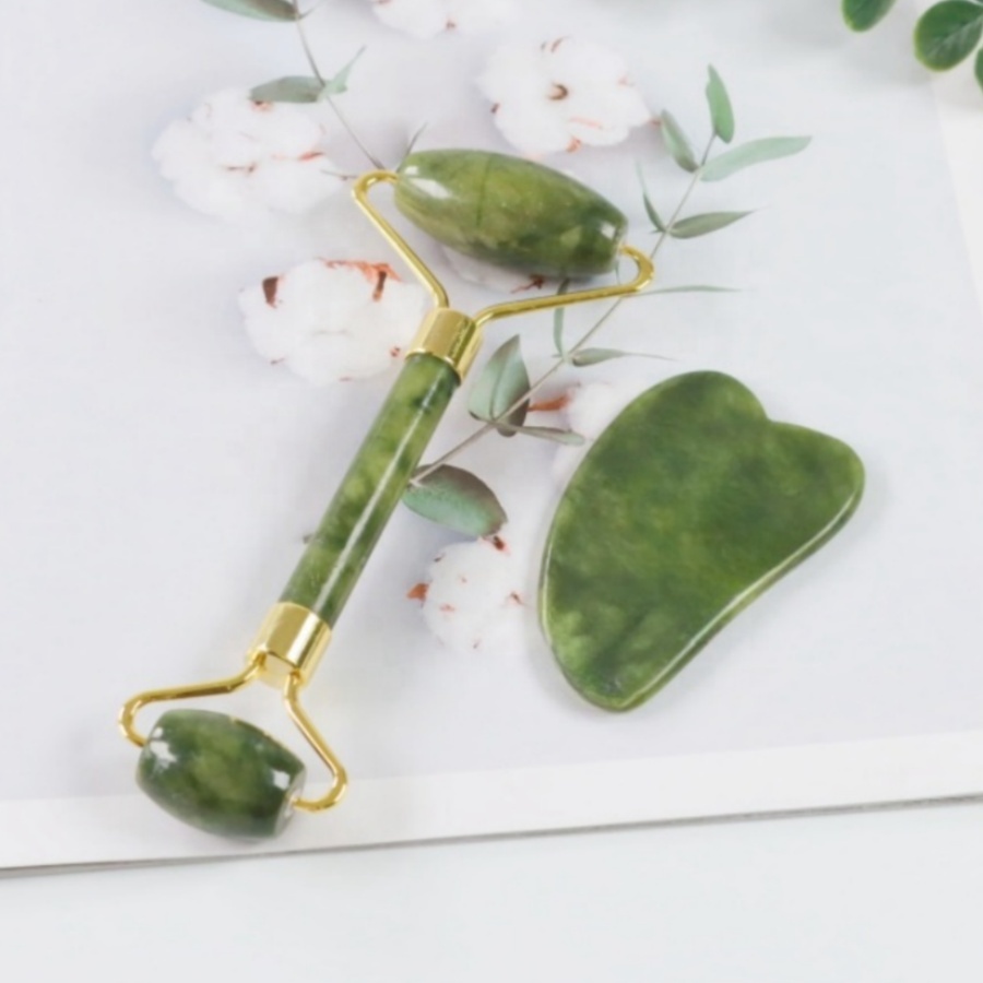 Jade Roller & Gua Sha Set