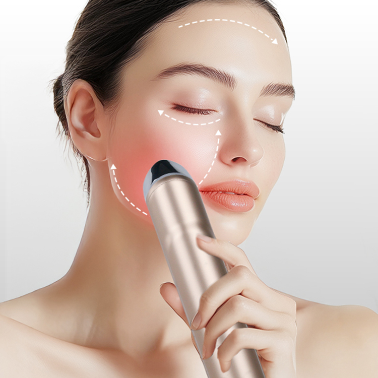 2026 Hot Selling Home Use EMS Heating Skin Booster Device Facial Care Massager for Enhanced Skin Absorption Firming &amp; Eye Care