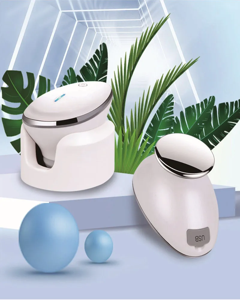 Wireless High Frequency Vibration FDA Silicone Waterproof Facial Massager View 5