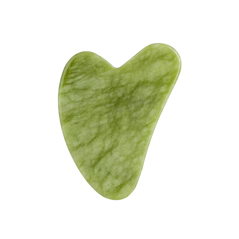 Custom High Quality Massager Jade Roller and Gua Sha Tool Natural Stone Spa Set for Wellness Relaxation