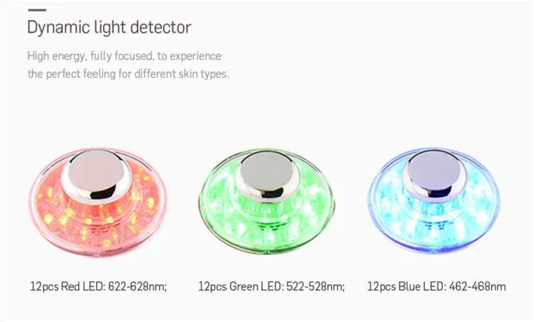 Face Beauty Equipment 4 in 1 LED Light Skin Therapy