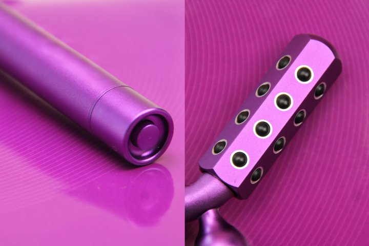 Germanium Beauty Stick Roller Device Electric Drum Massager Vibration for Face-Anti-Puffiness Skin Tightening Home Commercial