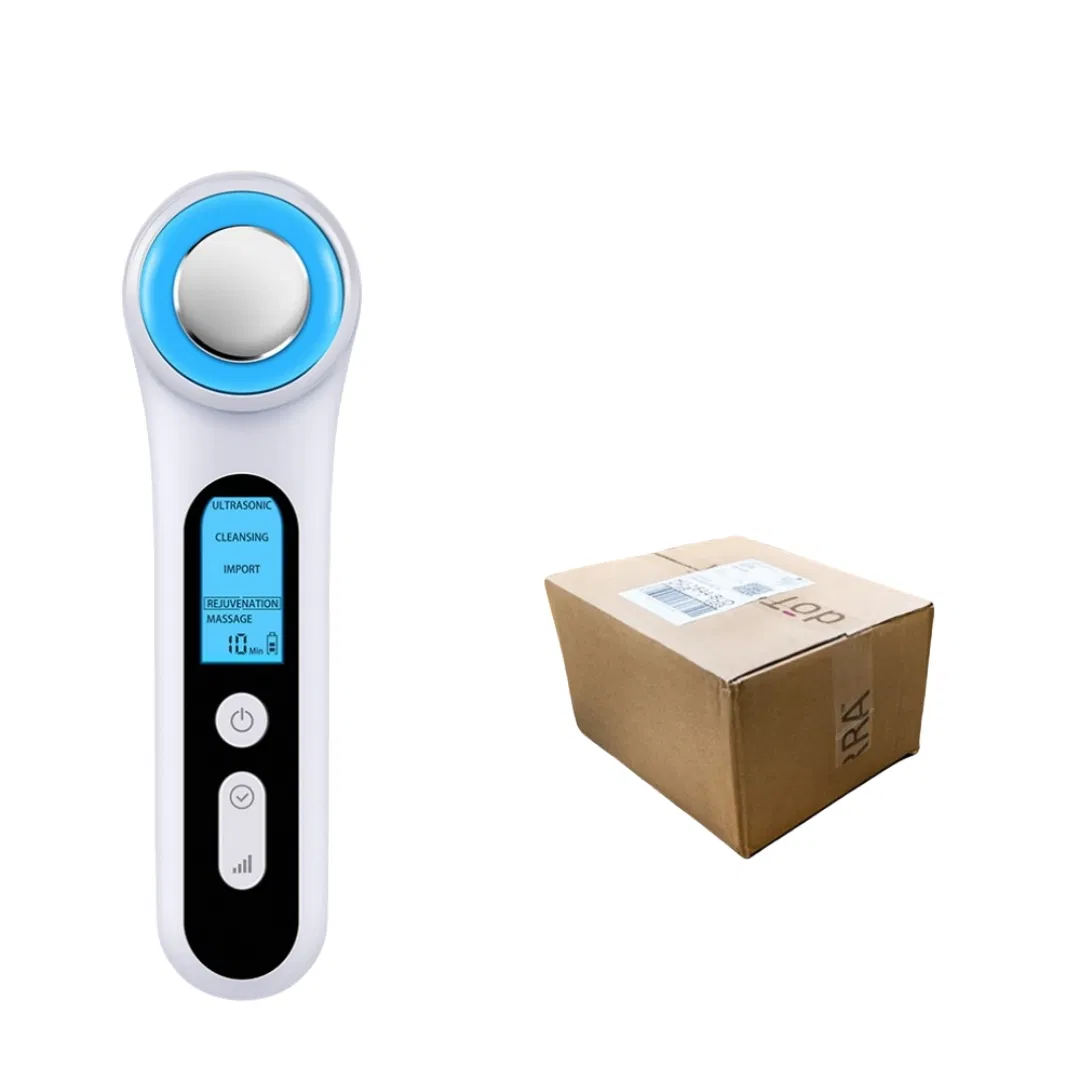 Skin Rejuvenation Ultrasonic Clean Import LED Facial Beauty Massager