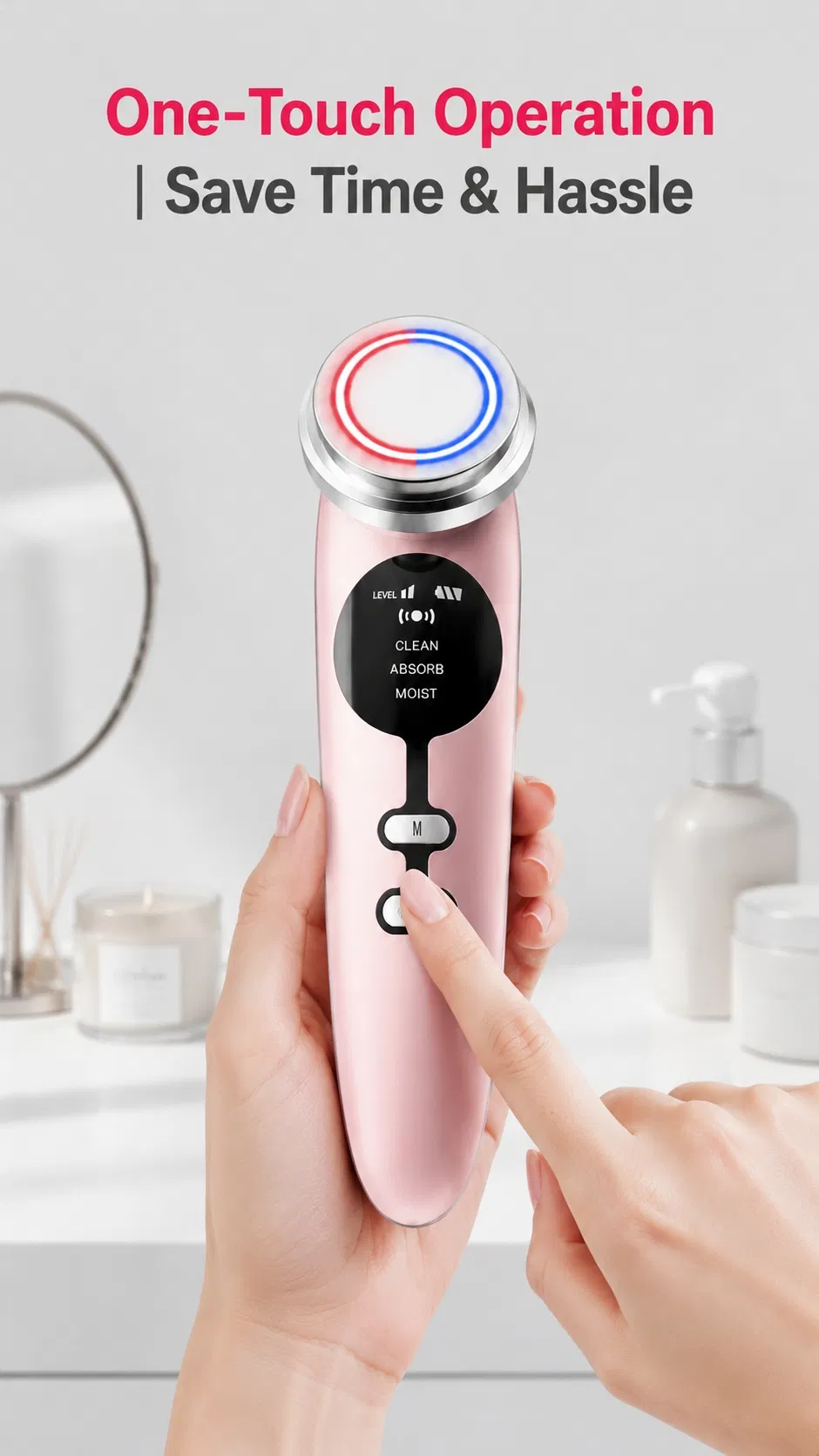 Pocket Size Rechargeable Facial Neck Tightening Home Beauty Device View 11