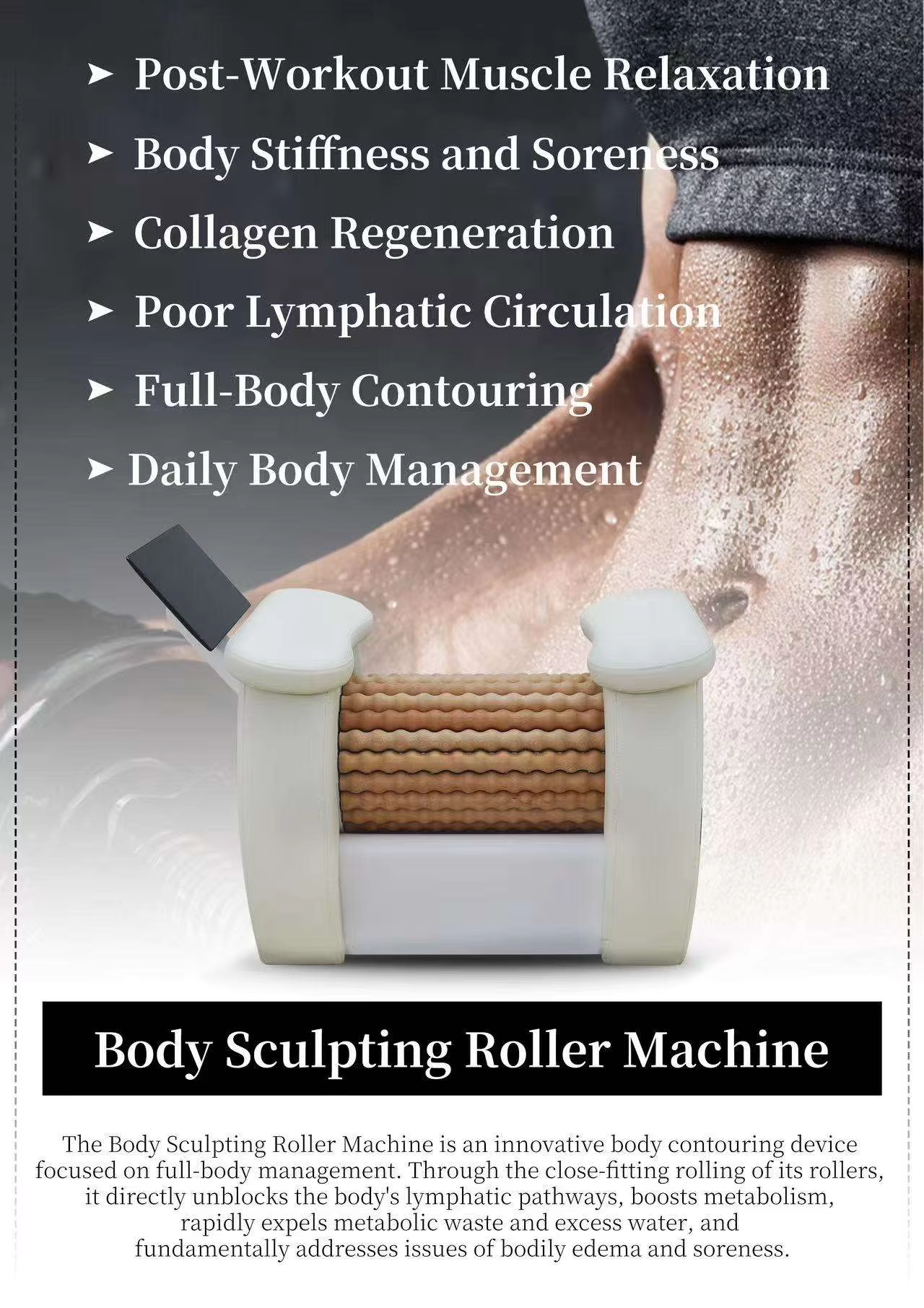 Body Sculpting Roller Machine Detail View 2