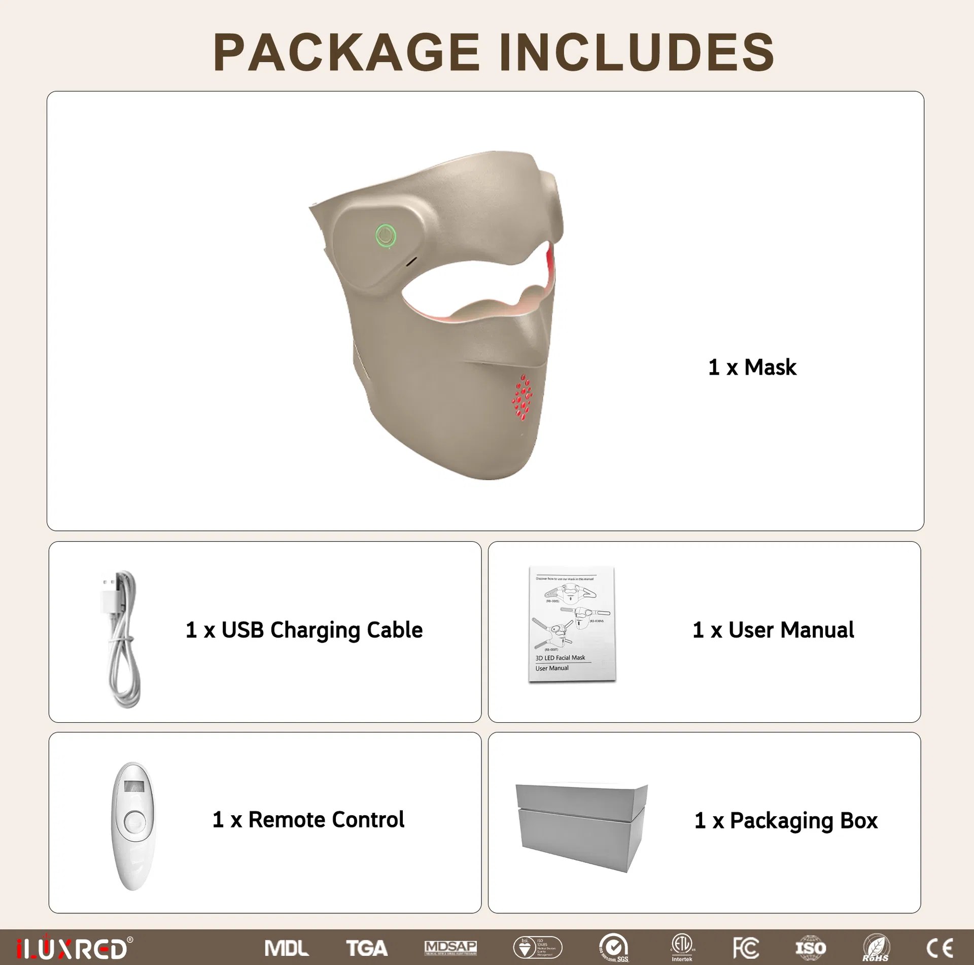 LED Light Therapy Device Details