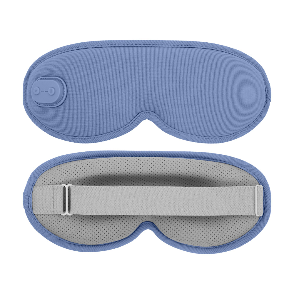 Hot Selling 3D Cordless Home Travel Heated Eye Mask Rechargeable Warm Compress Heated Massage Sleep Eye Mask