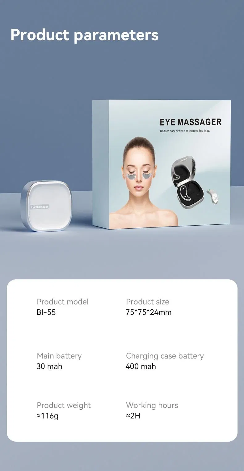 Professional Home Use Beauty Equipment EMS Eye Patch Device LED Face Mask