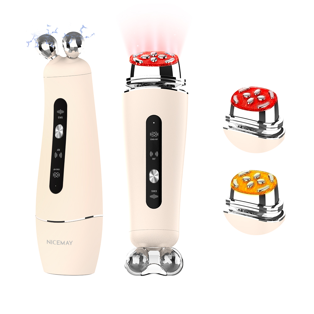 3 in 1 Luxury Beauty Device Microcurrent Facial Device Face Massager Electric Face Lifting for Home Use Beauty Equipment