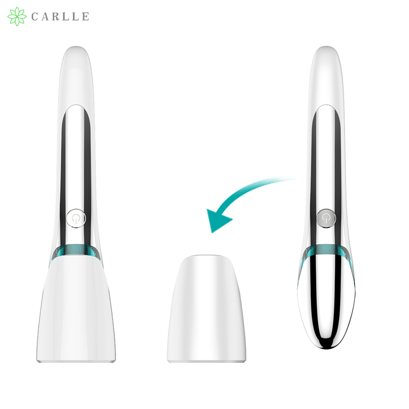 Mini Eye Massager Device Eye Lifting Massage Cooling Vibrating Eye Massager Pen USB Rechargeable