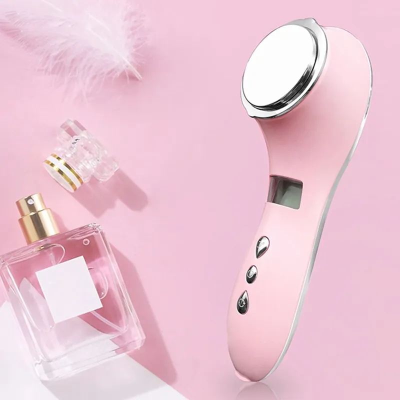 New Style Cordless Cool Heat Therapy and Vibration Cosmetic Personal Massager Beauty Machine Facial Massager