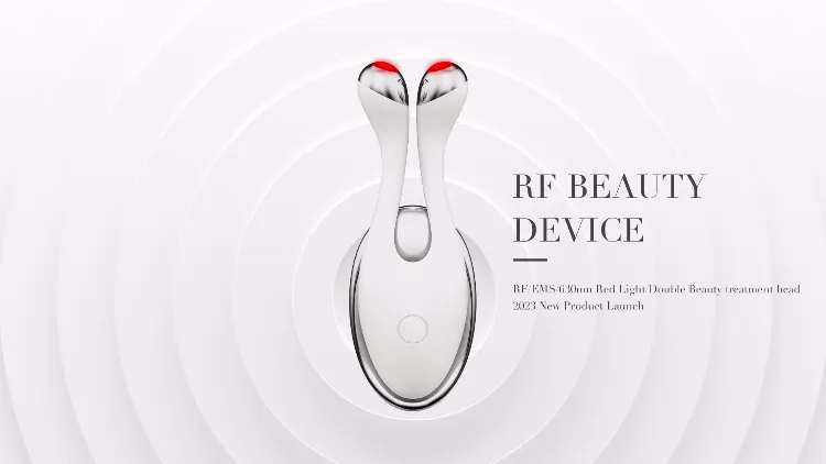 Home Use RF Beauty Instrument Multifunctional Skin Care Anti-Wrinkle Eye Lift Tightening RF EMS Facial Massager RF Beauty Device
