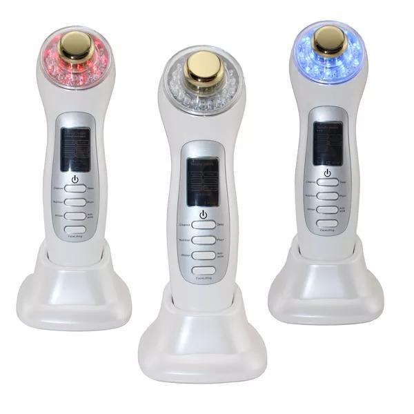 Radio Frequency Skin Tightening Vibration EMS Facial Massager for Women Home Use RF Beauty Instrument