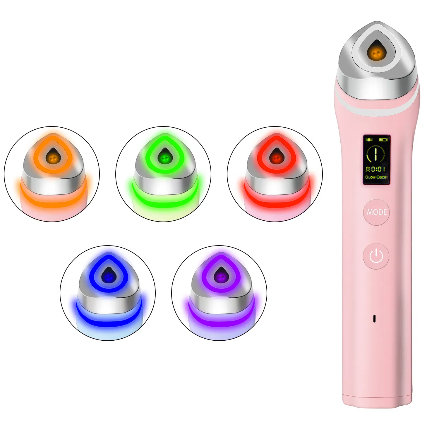 USB Rechargeable Facial Device Beauty Device Hand Held Beauty Massager
