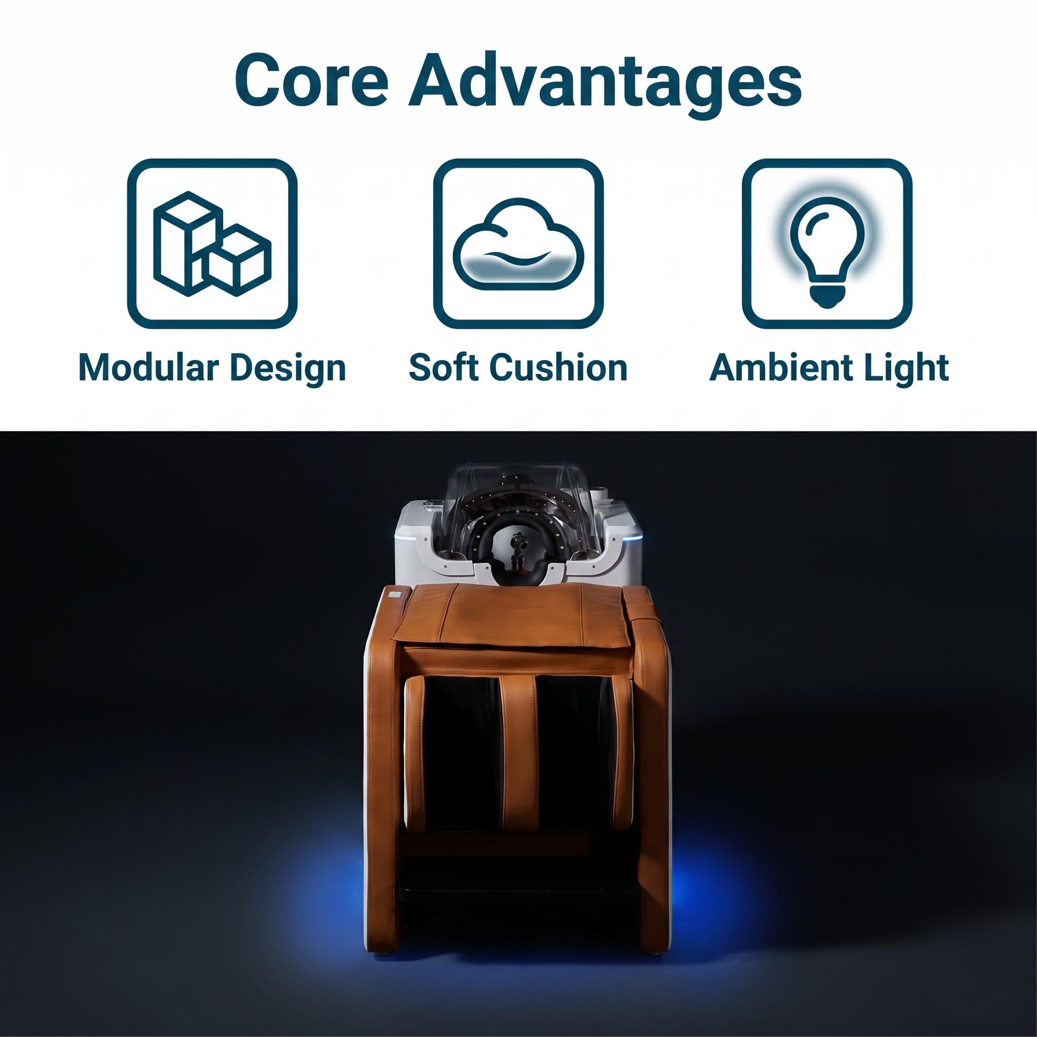 2026 New Modern Intelligent Automatic Hair Wash Machine PVC Professional Salon Equipment Scalp Care Red Light Therapy System