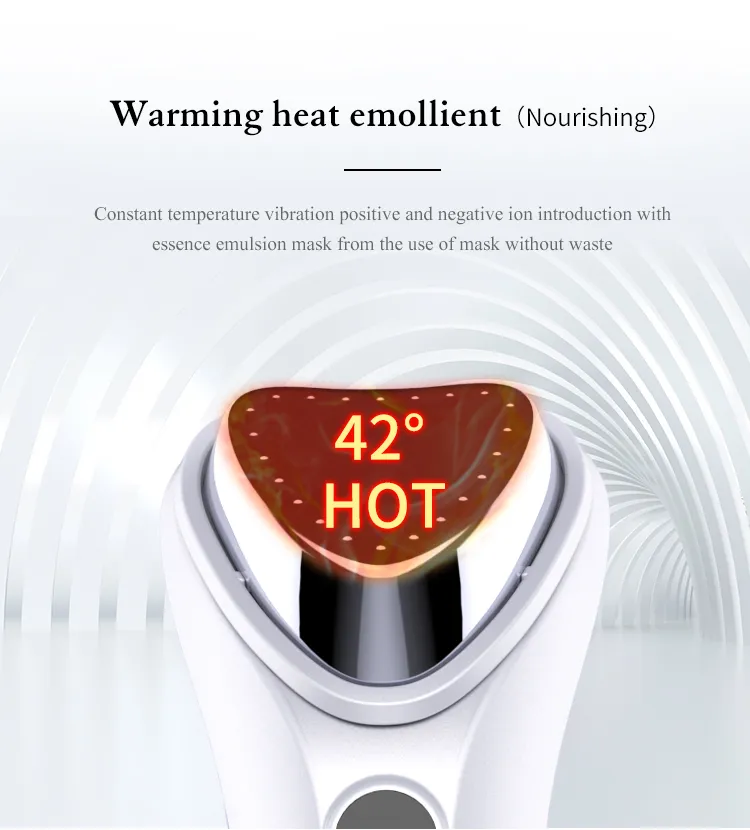 Heated Vibration Facial Massager