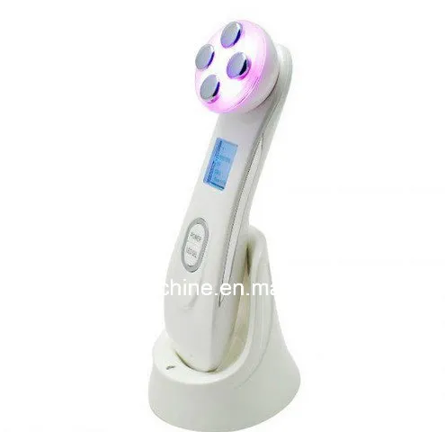 4 Light LED & EMS Facial Lift Skin Rejuvenation Electric EMS Facial Massager