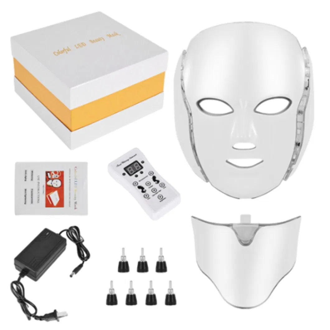 Hot Skin Rejuvenation Color Light LED Rechargeable Home Facial Beauty Device