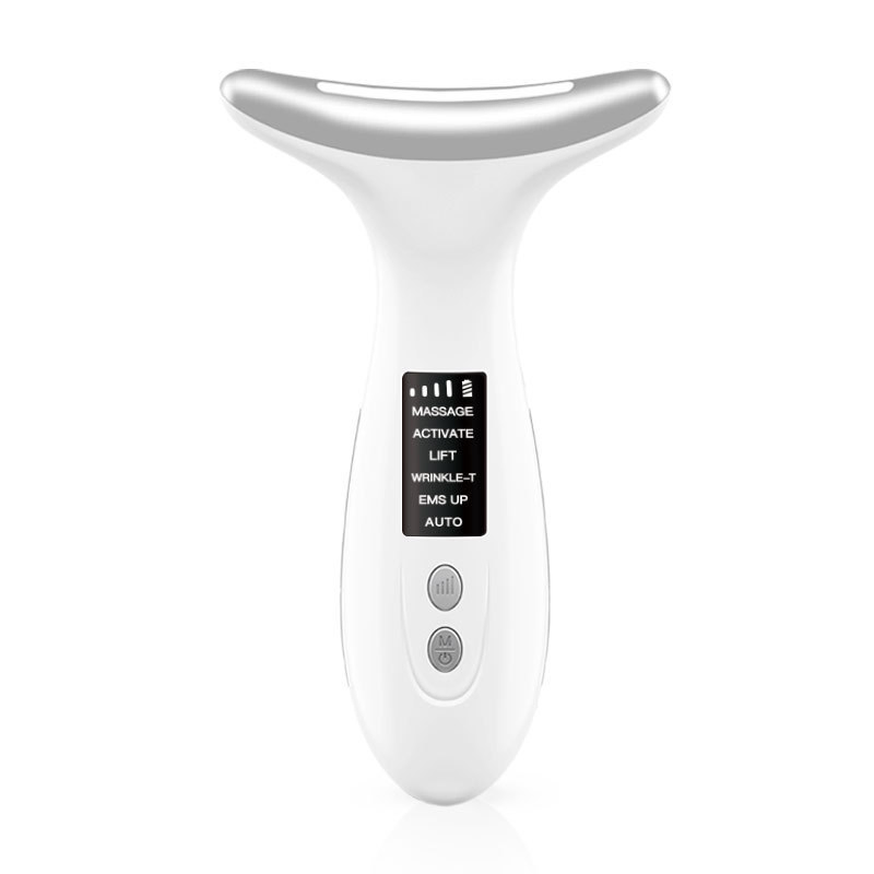 Neck Face Massager Face Sculpting Tool 3 Colour Modes and Vibration for Facial Massager Double Chin Reducer