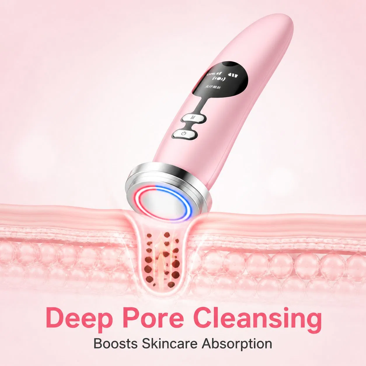 [Zsm] Pocket Size Rechargeable Facial Neck Tightening Home Beauty Instrument Handheld Beauty Device