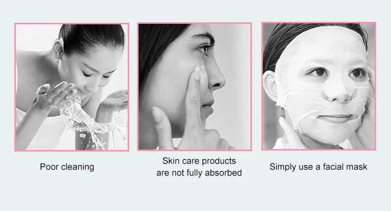 Multifunctional Beauty Equipment Anti Wrinkles Facial Lifting Microcurrent Magnetic Introducer High Frequency Vibration Electric Face Massager