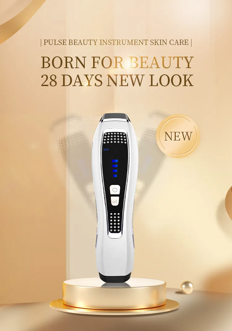 Hot Sales Home Use Micro-Current Firming LED Therapy Anti-Wrinkle Facial Beauty Massager