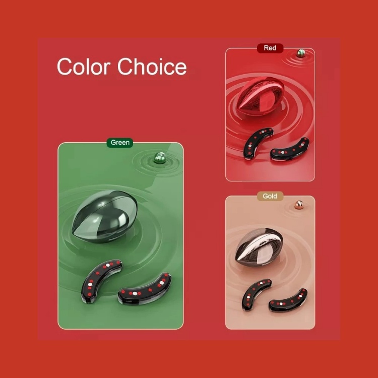Home Use EMS Red Light Micro Current Eye Vibration Massager Beauty Device
