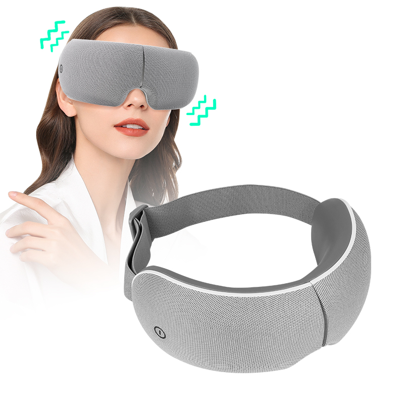 Birthday Gifts Foldable Hot Compress Music Eye Massager ,Air Compression Electric Eye Massage Machine for Relax Eye