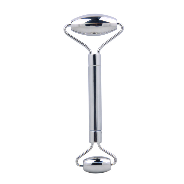Private Label Metal Guasha Anti Aging Facial Lift Massage 304 Stainless Steel Gua Sha Set Stainless Steel Face Roller