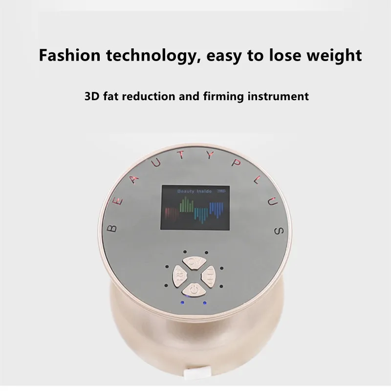 Portable Rechargeable USB Cable Anti Cellulite Photon Light Body Slimming Beauty Device for Home Application