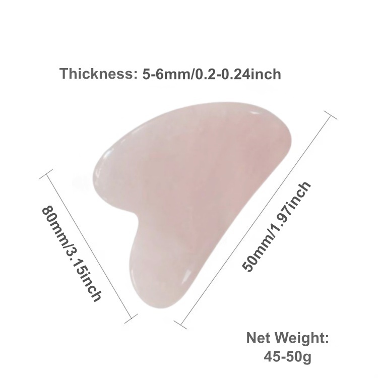 Portable Reusable Rose Quartz Facial Sculptor Boost Serum Absorption Anti Wrinkle Contouring Wellness Instrument Private Label