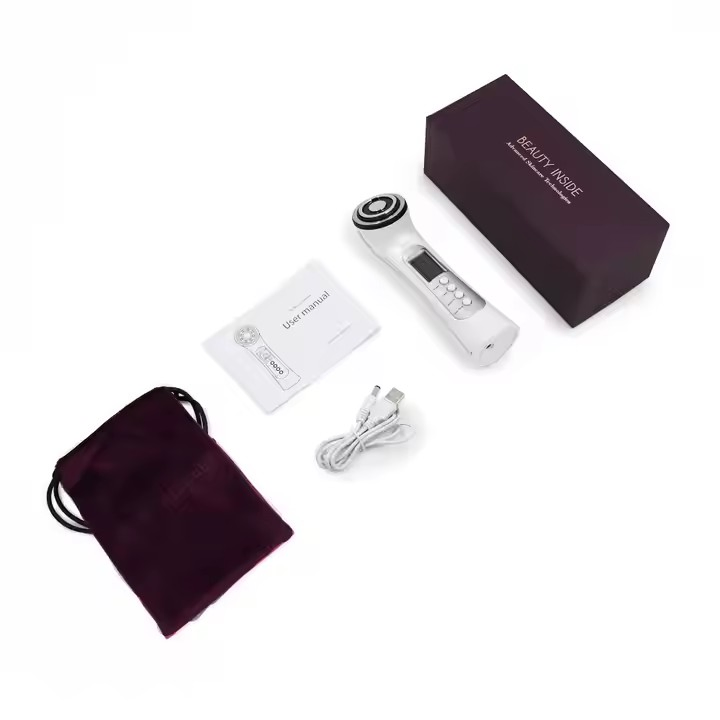 Best Selling Eye LED Light Therapy EMS Beauty Tool Microcurrent RF Anti Aging Facial Massager