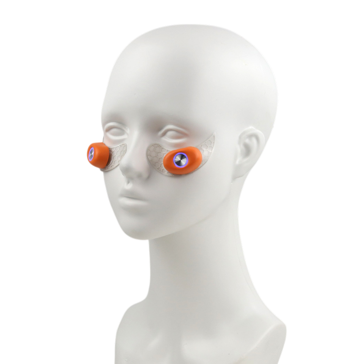 Eye Care Device Anti-Aging Dark Circles Remover Electric Portable EMS Red Light Therapy Massage LED Eye Patch With Microcurrent