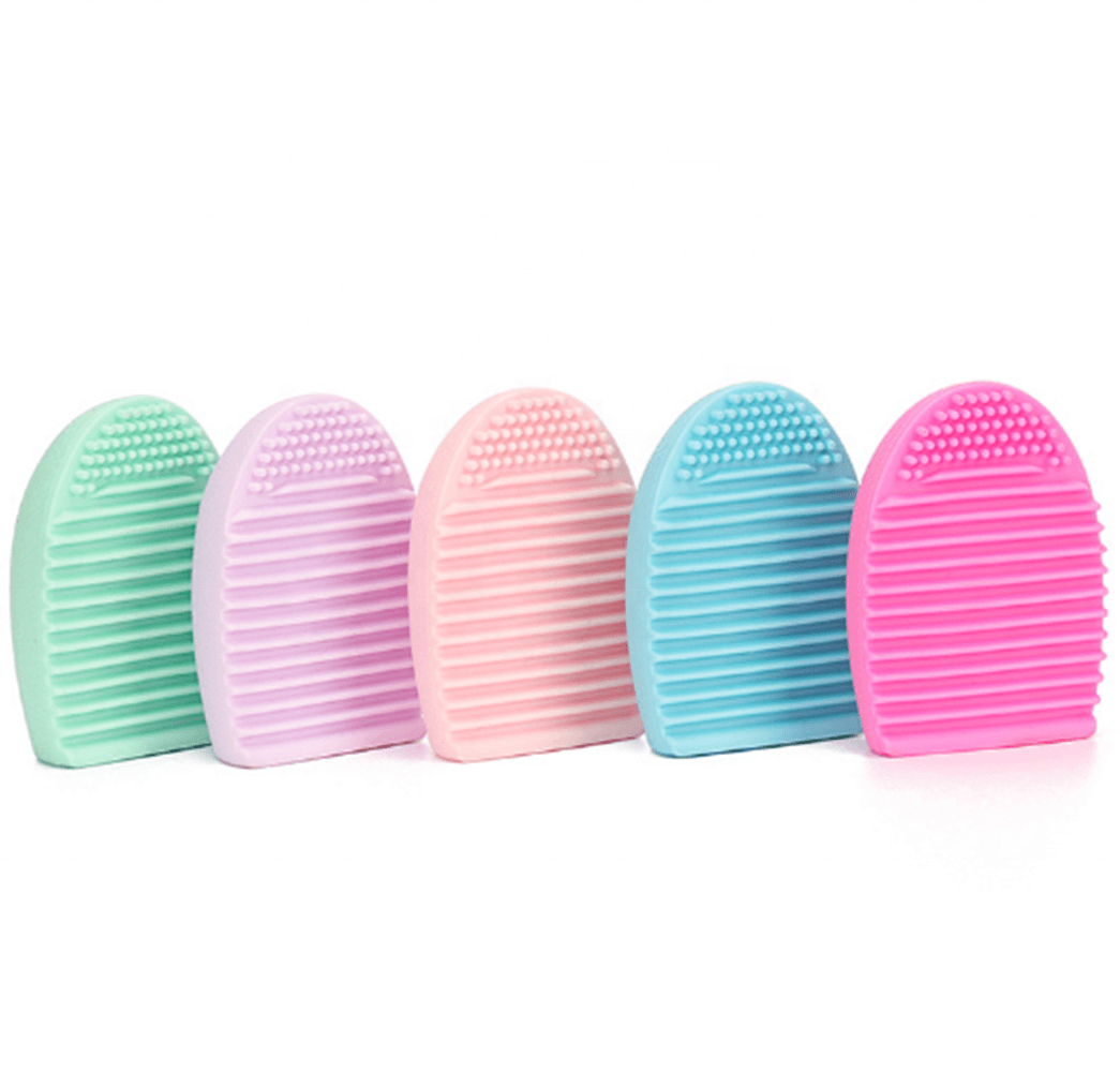 Super Soft Silicone Face Cleanser And Massager Brush Manual Facial Cleansing Brush Handheld Mat Scrubber For Sensitive